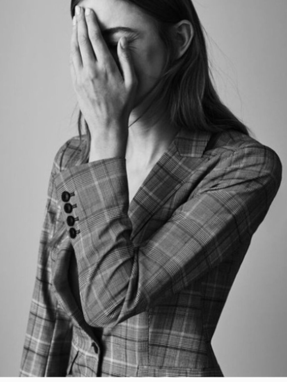 REISS Ora Checked Tailored Blazer Jacket – Pink/Grey Check – Size 2 – NWT - Picture 5 of 7